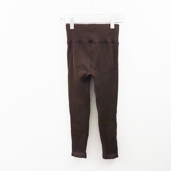 GapFit Seamless Ribbed High Rise 7/8 Leggings in Brown (M/L) NWOT! - Picture 5 of 7
